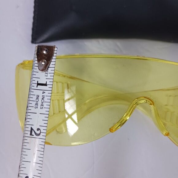 Vintage North Y2K Yellow X-Tray Large Glasses main image 4